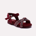Baby Fancy Sandal Maroon 0721210