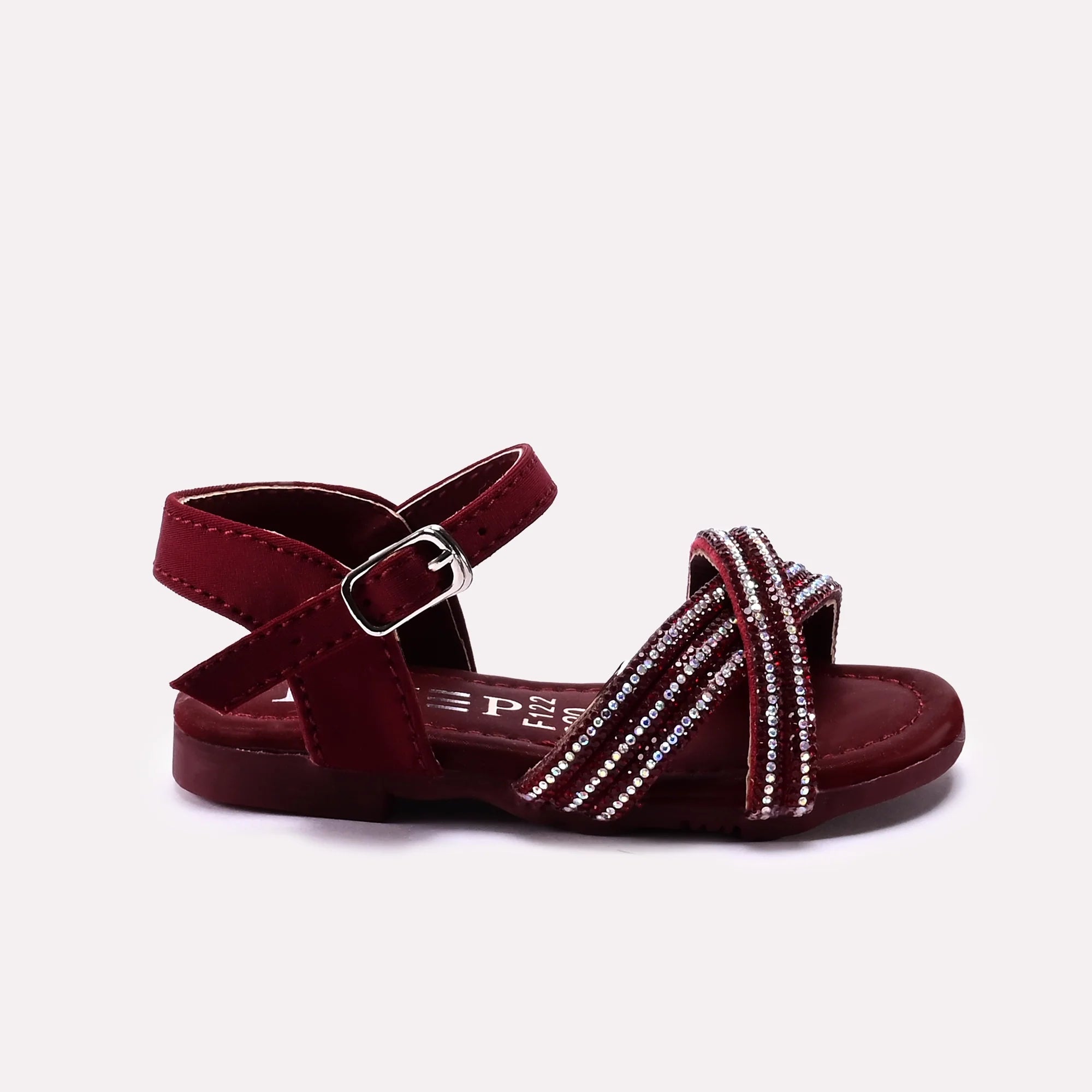 Baby Fancy Sandal Maroon 0721210