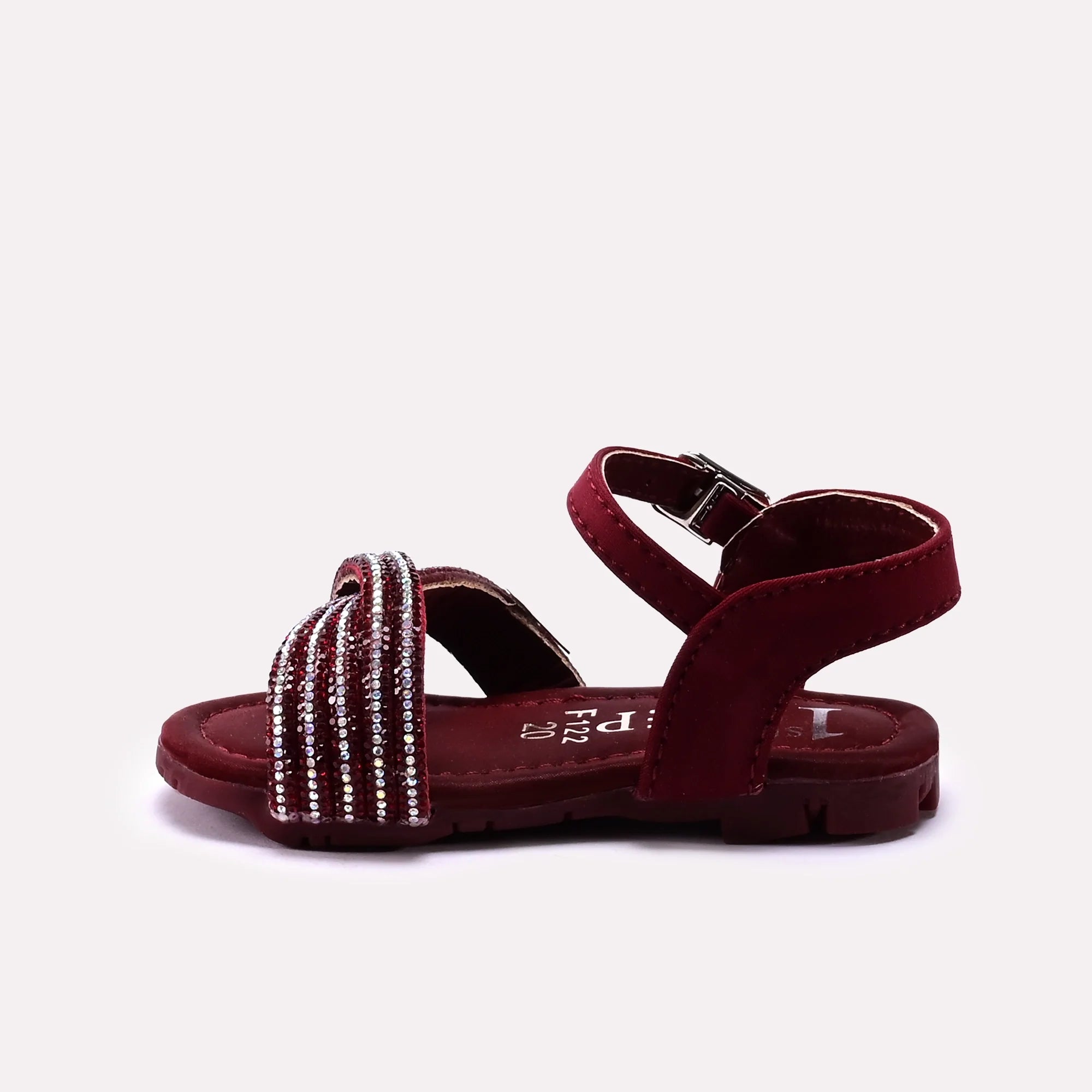 Baby Fancy Sandal Maroon 0721210