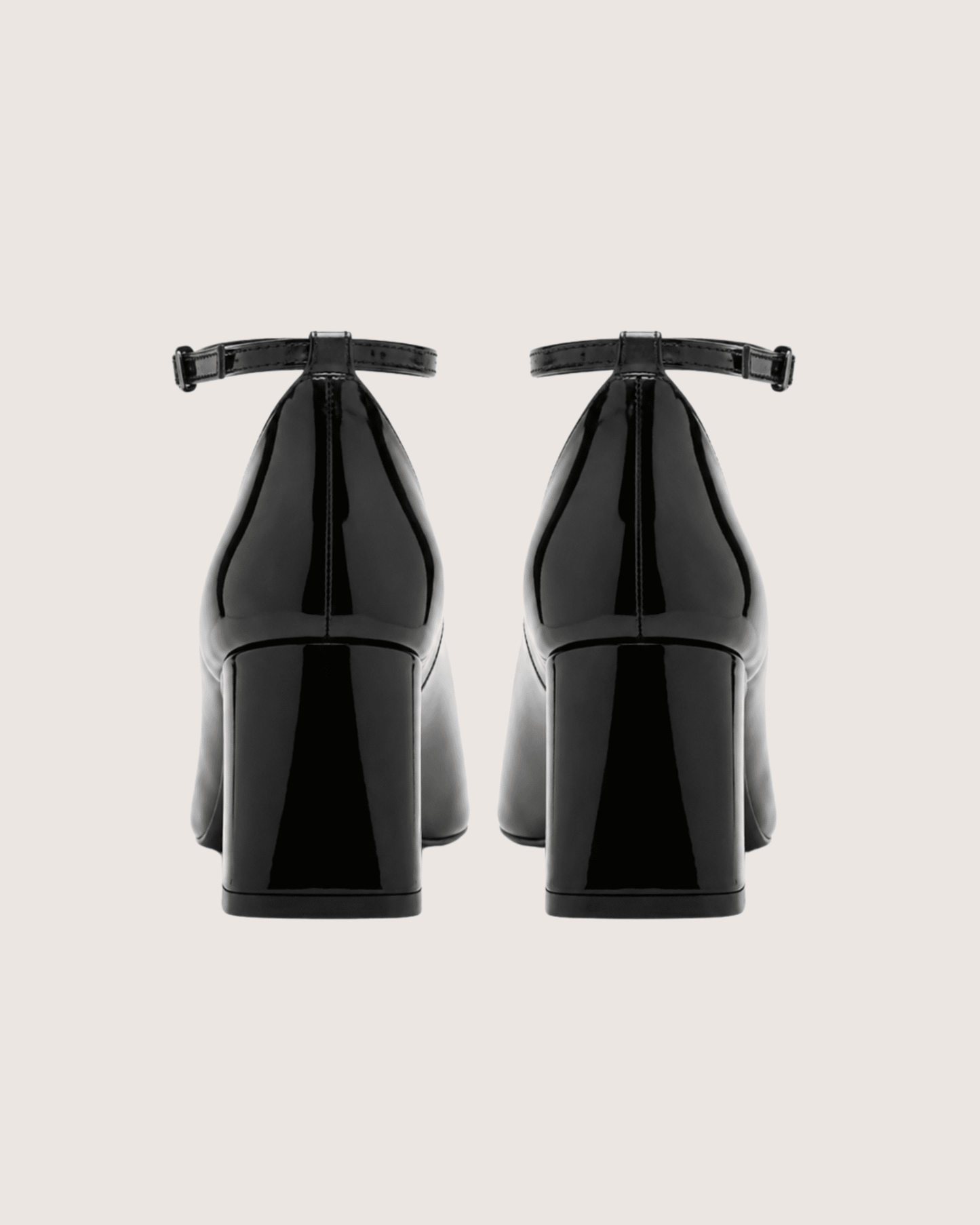 Ankle Strap High Heel Court Shoes
