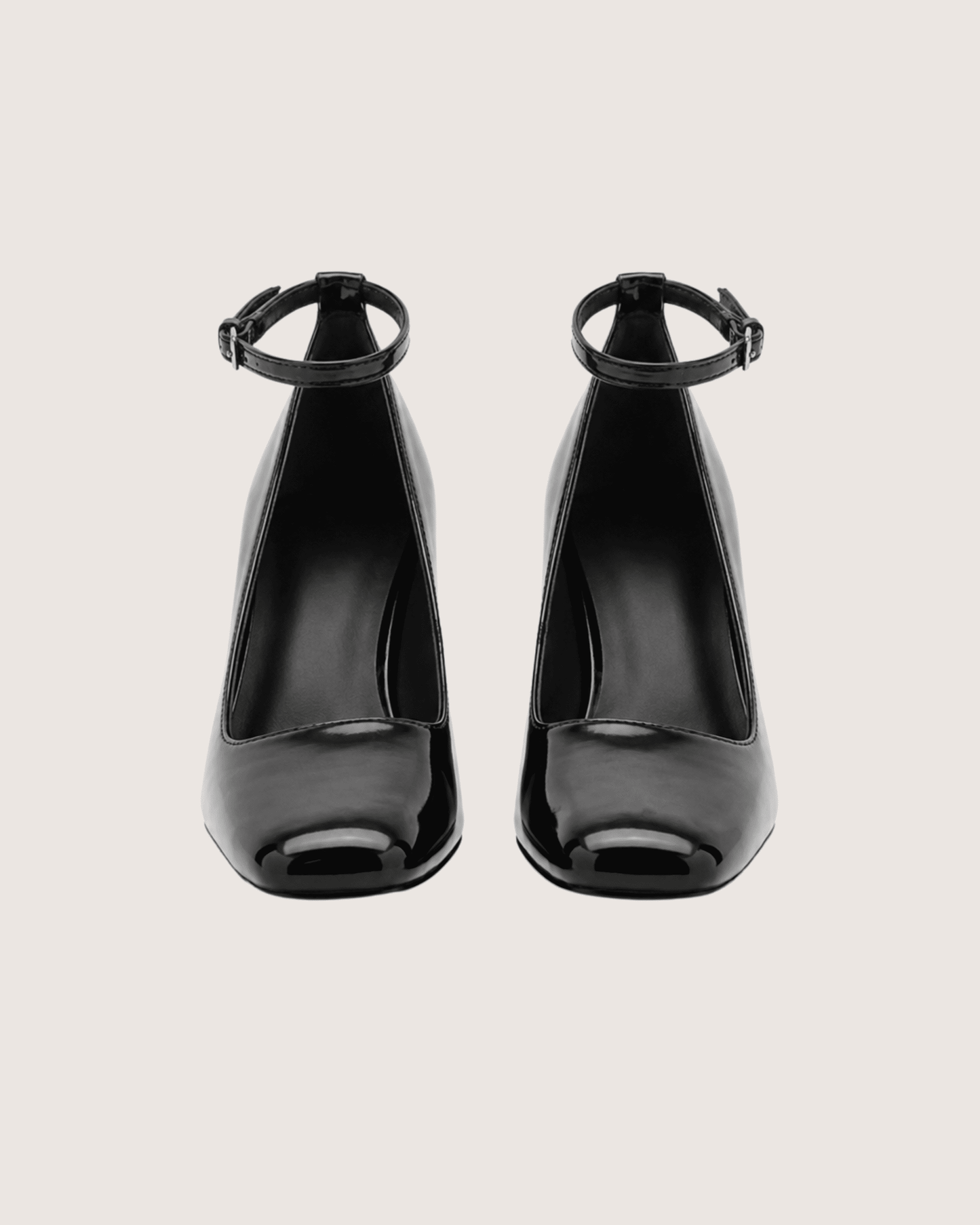 Ankle Strap High Heel Court Shoes
