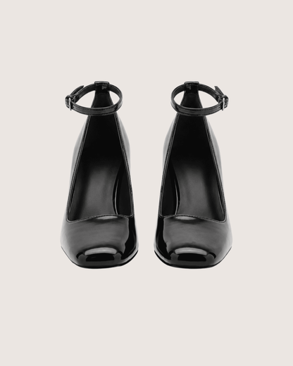 Ankle Strap High Heel Court Shoes