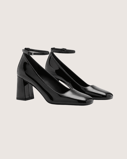 Ankle Strap High Heel Court Shoes