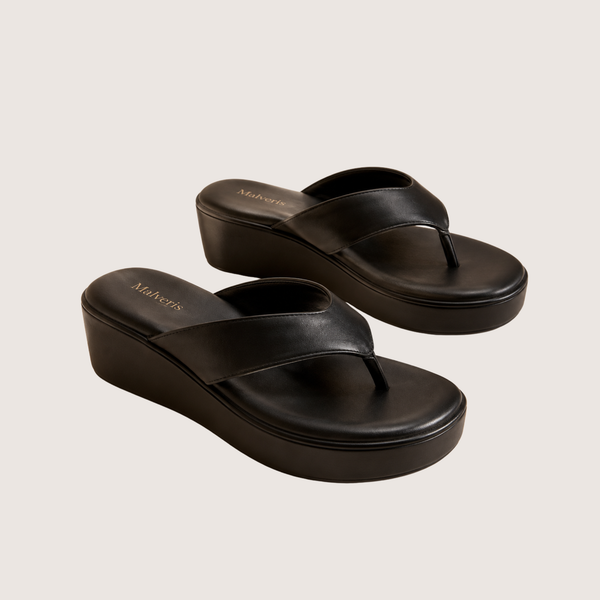 Black Daily Wear Slip-On