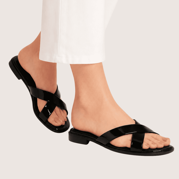 Black Shine Flats