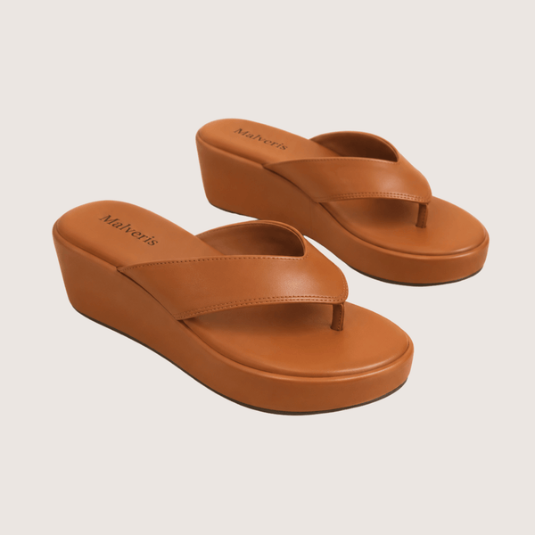 Brown Daily Wear Slip-On