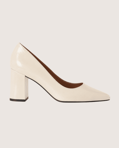 Ivory Point Block Heels