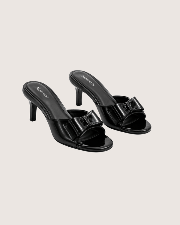 Lunara Black Heels