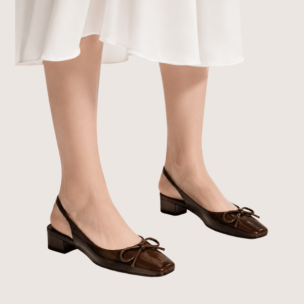 Marvelle Dark Brown Mules