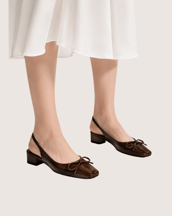 Marvelle Dark Brown Mules