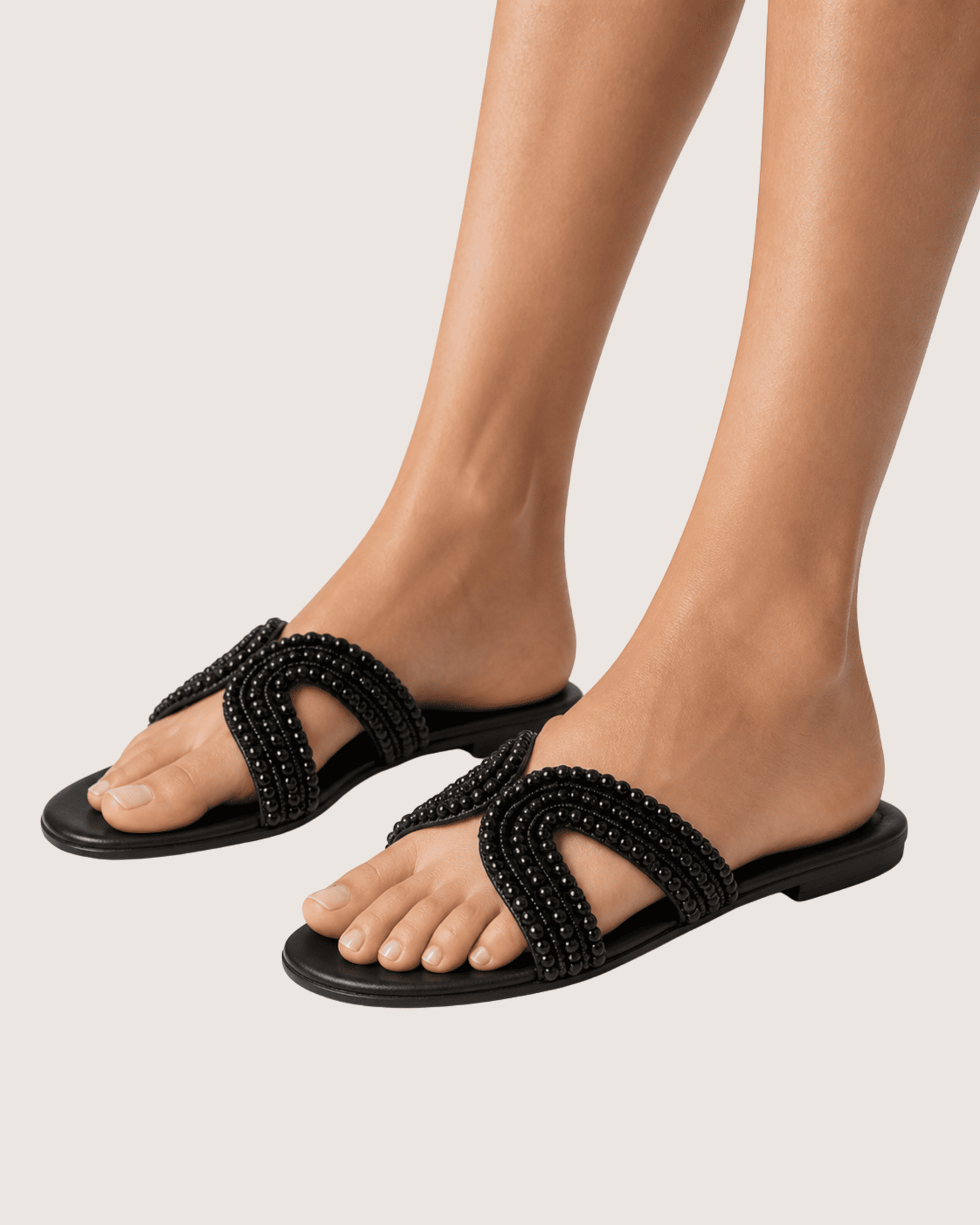 Noir Bead Flat Malveris