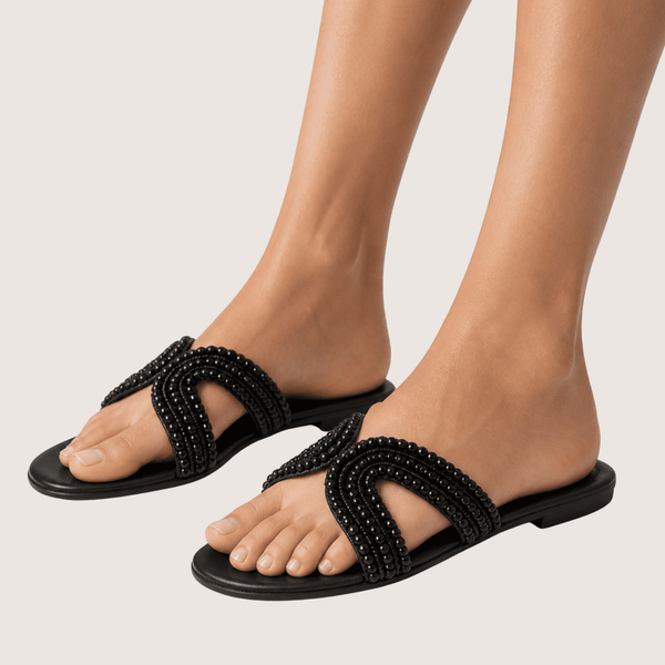 Noir Bead Flat