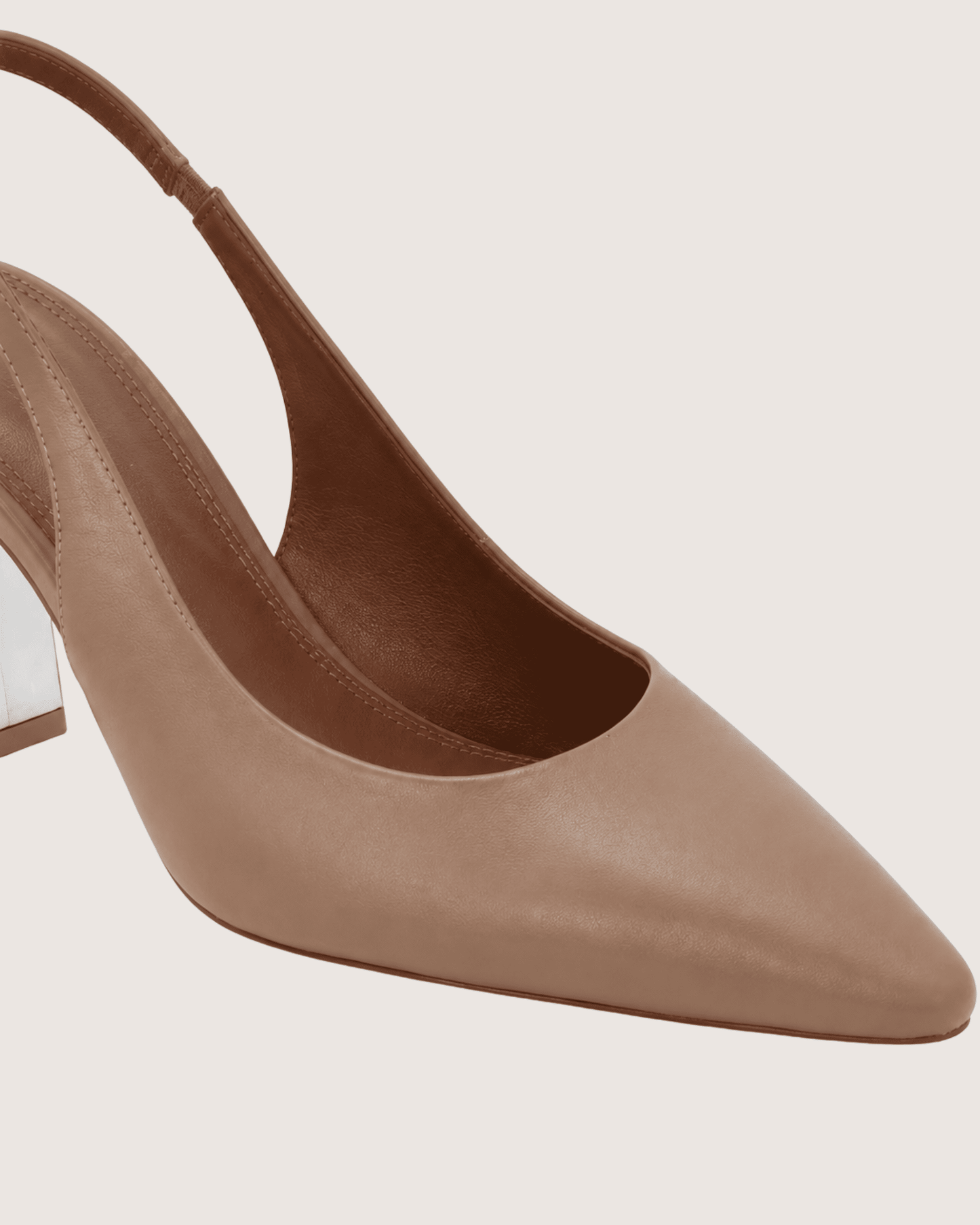 Nude Point Slingbacks Shoes