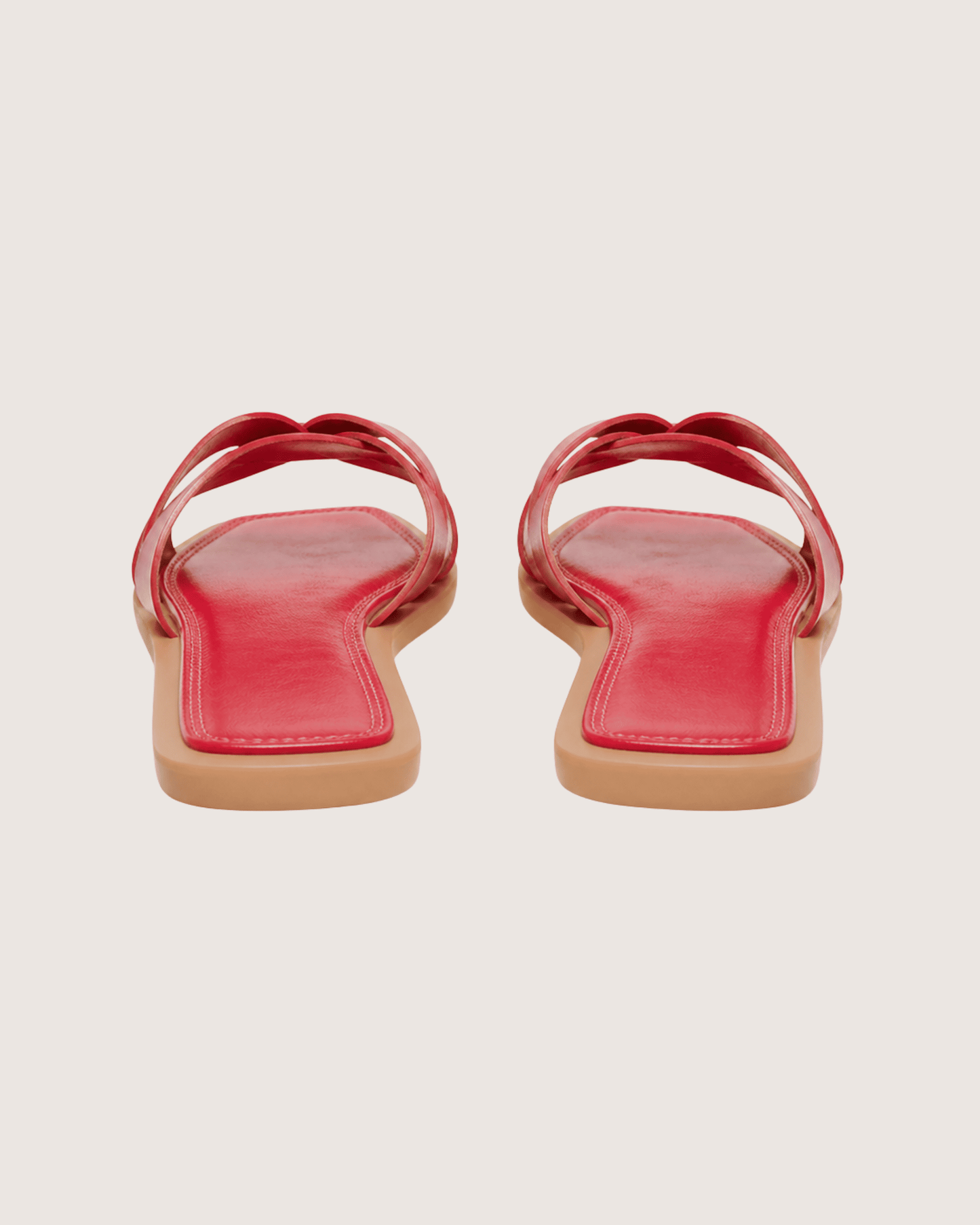 Red Braided Flat Malveris