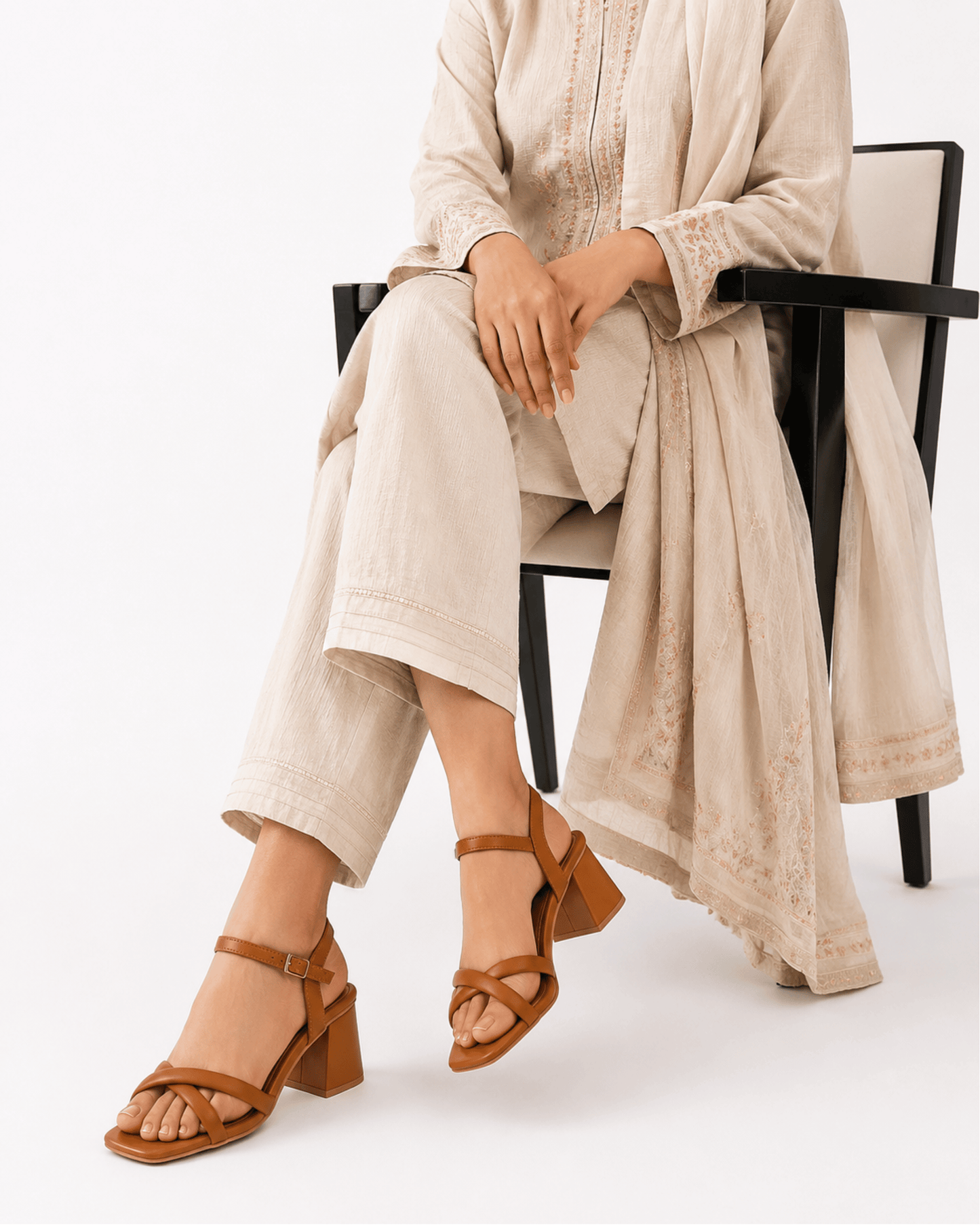 Sedena Block Heel Sandal