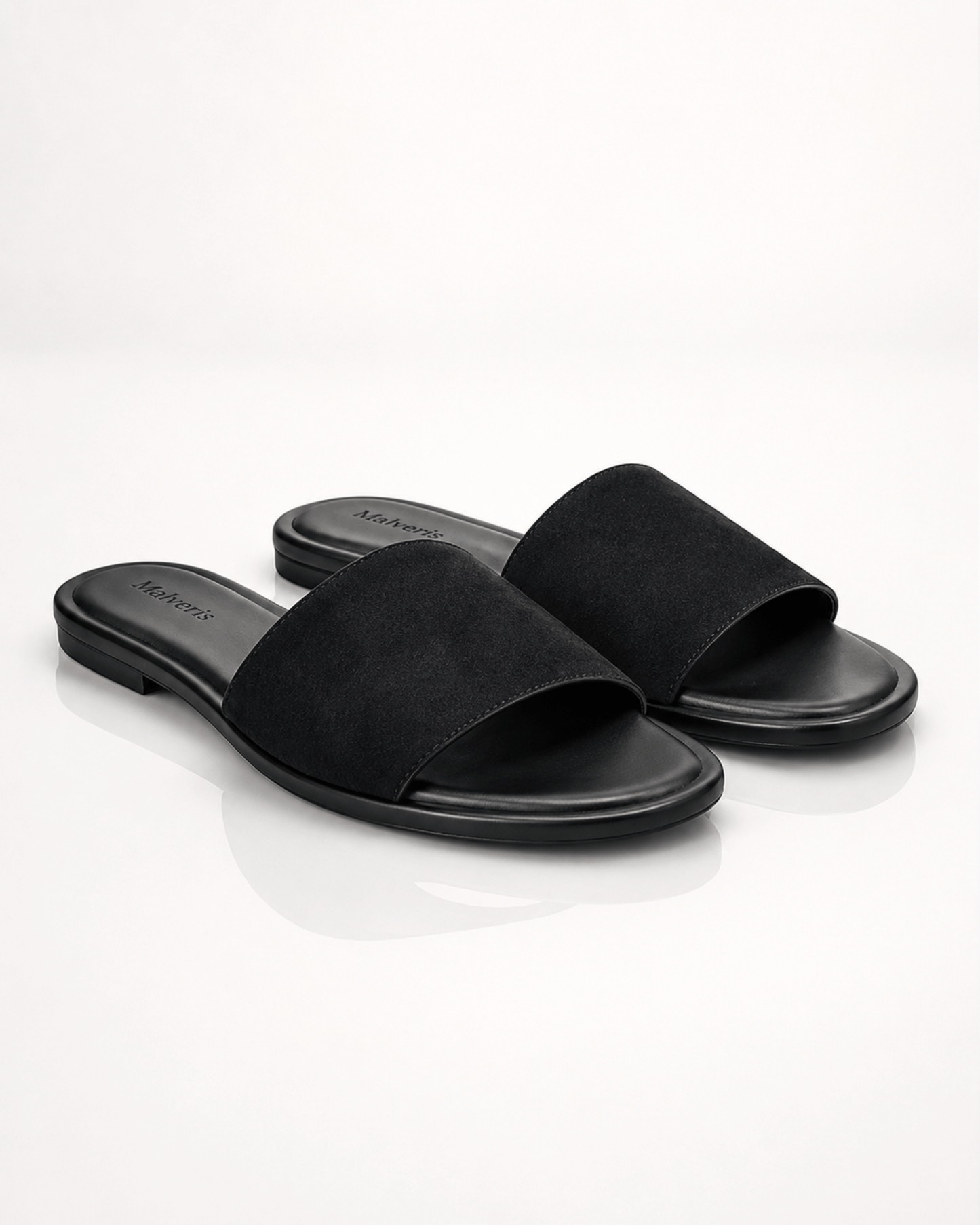 Veloura Luxe Slide Black