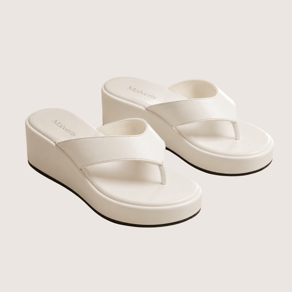 White Daily Wear Slip-On